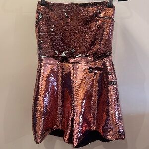 Sequin romper size L can fit size 6-8